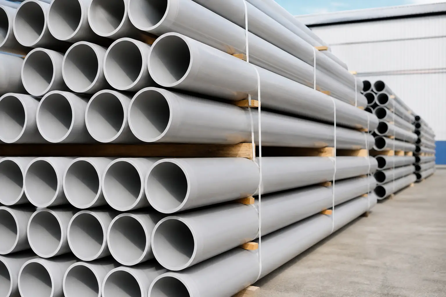 ALFA gravity sewer and drainage pipe stock